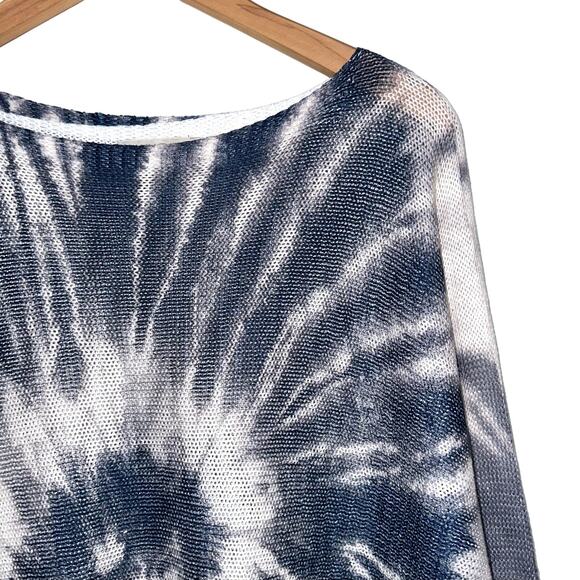 Anna Melani Made in Italy Tie Dye Knit Dolman Sweater Size Small - Picture 2 of 11